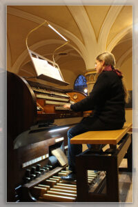 Kantorin Annett Beyrer. Foto (c) Benno Kinzel