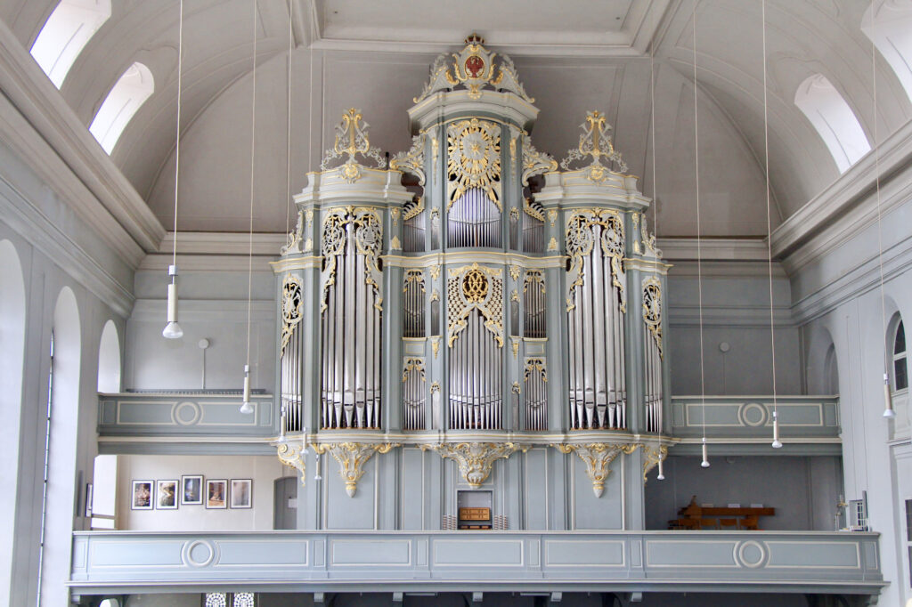 Wiegleb Orgel St. Gumbertus, Foto © Hans-Martin Goede