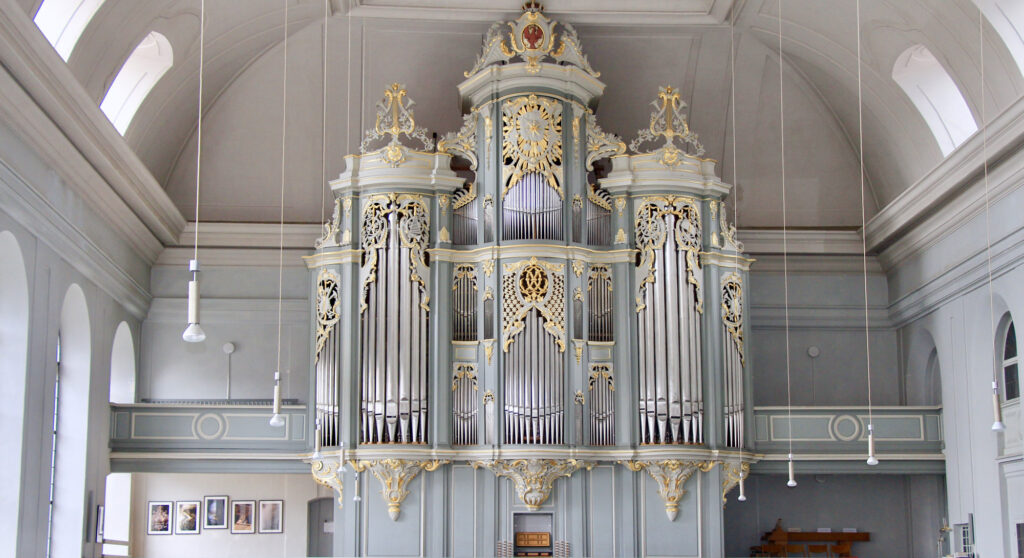 Wiegleb Orgel St. Gumbertus, Foto © Hans-Martin Goede