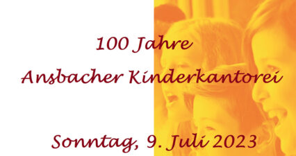 100 Jahre Kinderkantorei