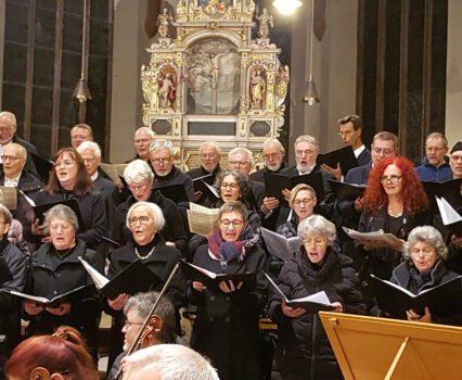 Ansbacher Kantorei singt in St.Gumbertus