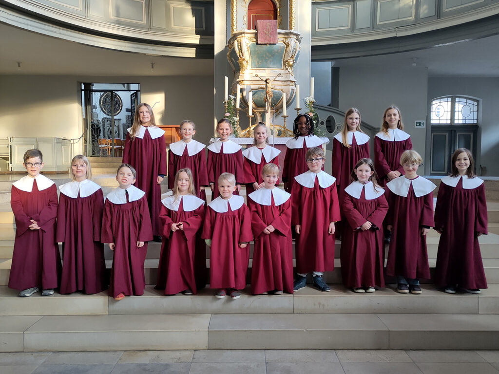 Ansbacher Kinderkantorei 2025, Foto privat