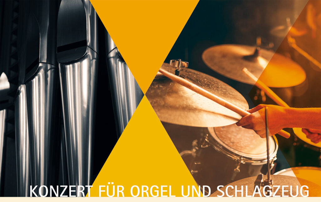 Orgel und Schlagzeug Titel