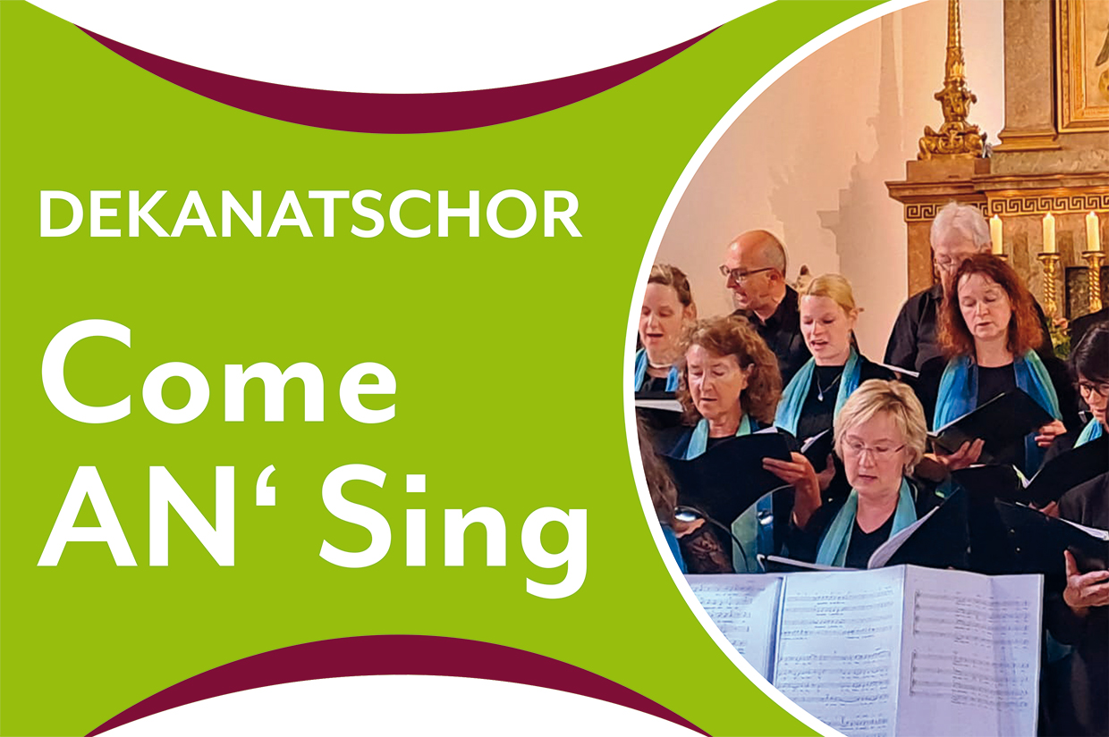 „A Latin Jazz Mass“ mit Come AN‘ Sing am 31. Mai