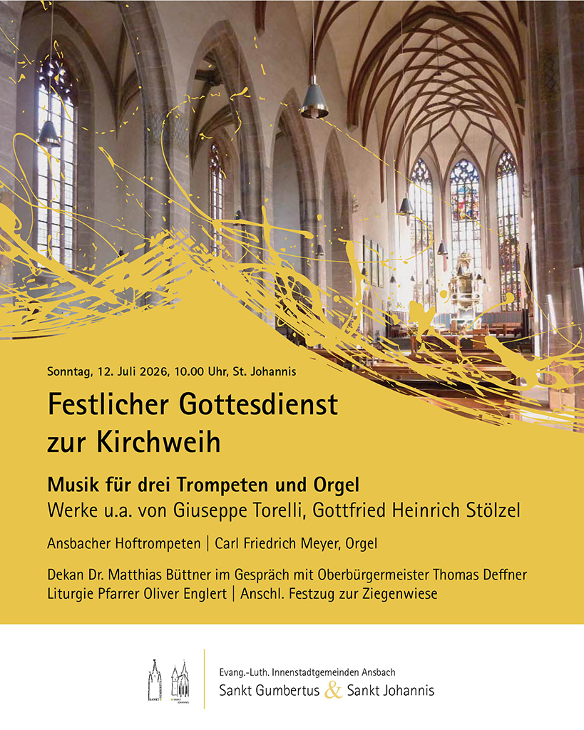 Festlicher Gottesdienst zur Kirchweih am 12. Juli 2026