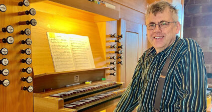 Der Rummeldberger Organist Thomas Greiff
